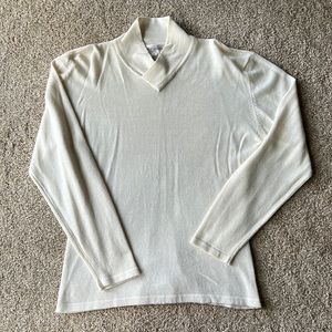 Jones New York Wool Cream Sweater